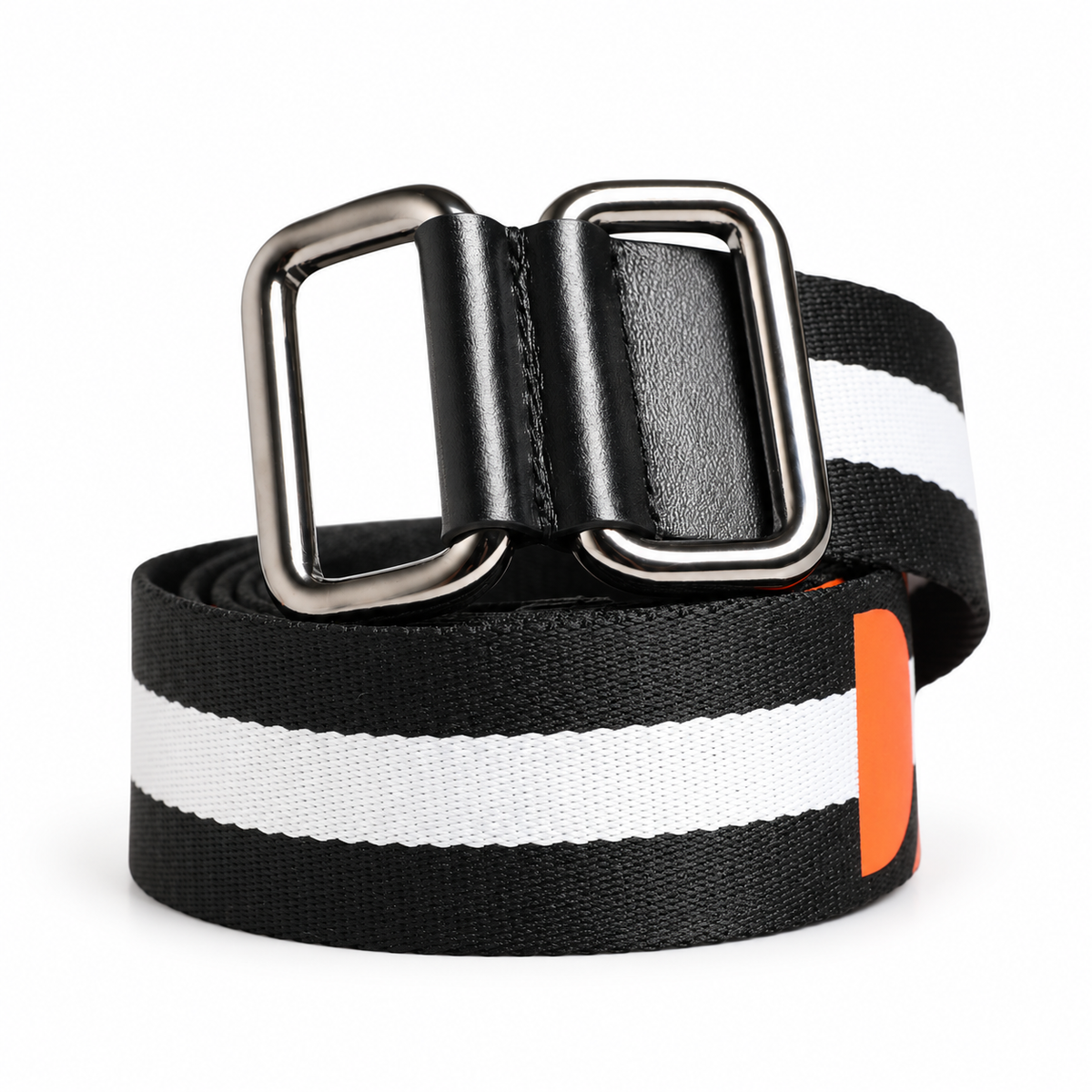 Men's belt Dolce & Gabbana SKU: BC4267 AZ950 front coiled view