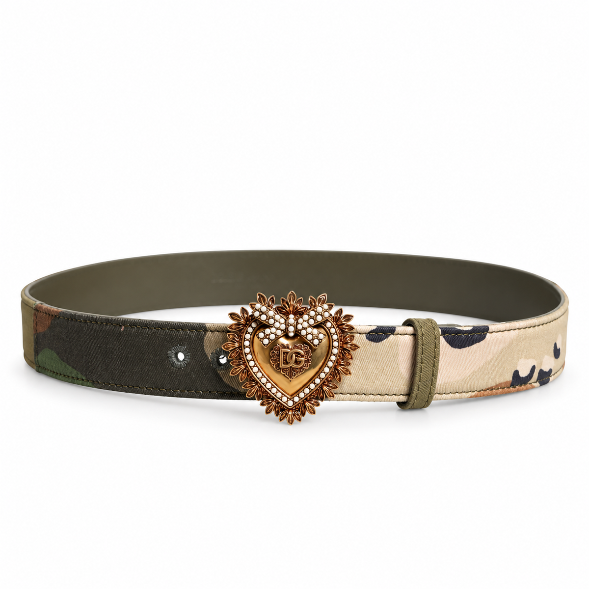 Women's belt Dolce & Gabbana SKU: BE1315 AY682 full length front view