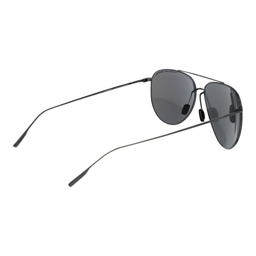 Unisex sunglasses Porsche Design P8939 62A Black — Additional view 3