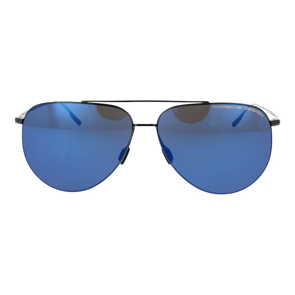 Unisex sunglasses Porsche Design P8939 62A Black — Additional view 2