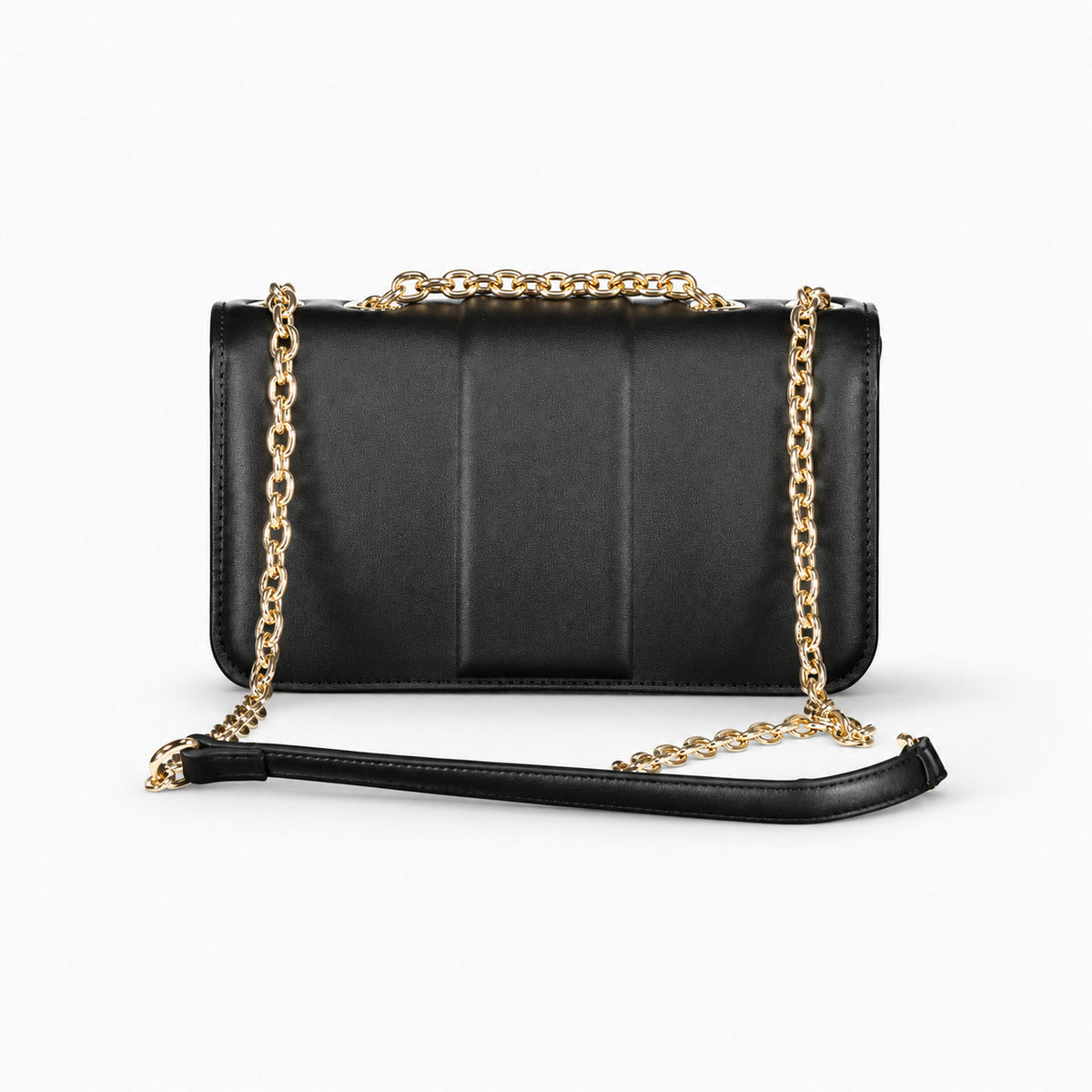 Women's crossbody bag Mario Valentino Brass VBS8G609 back view