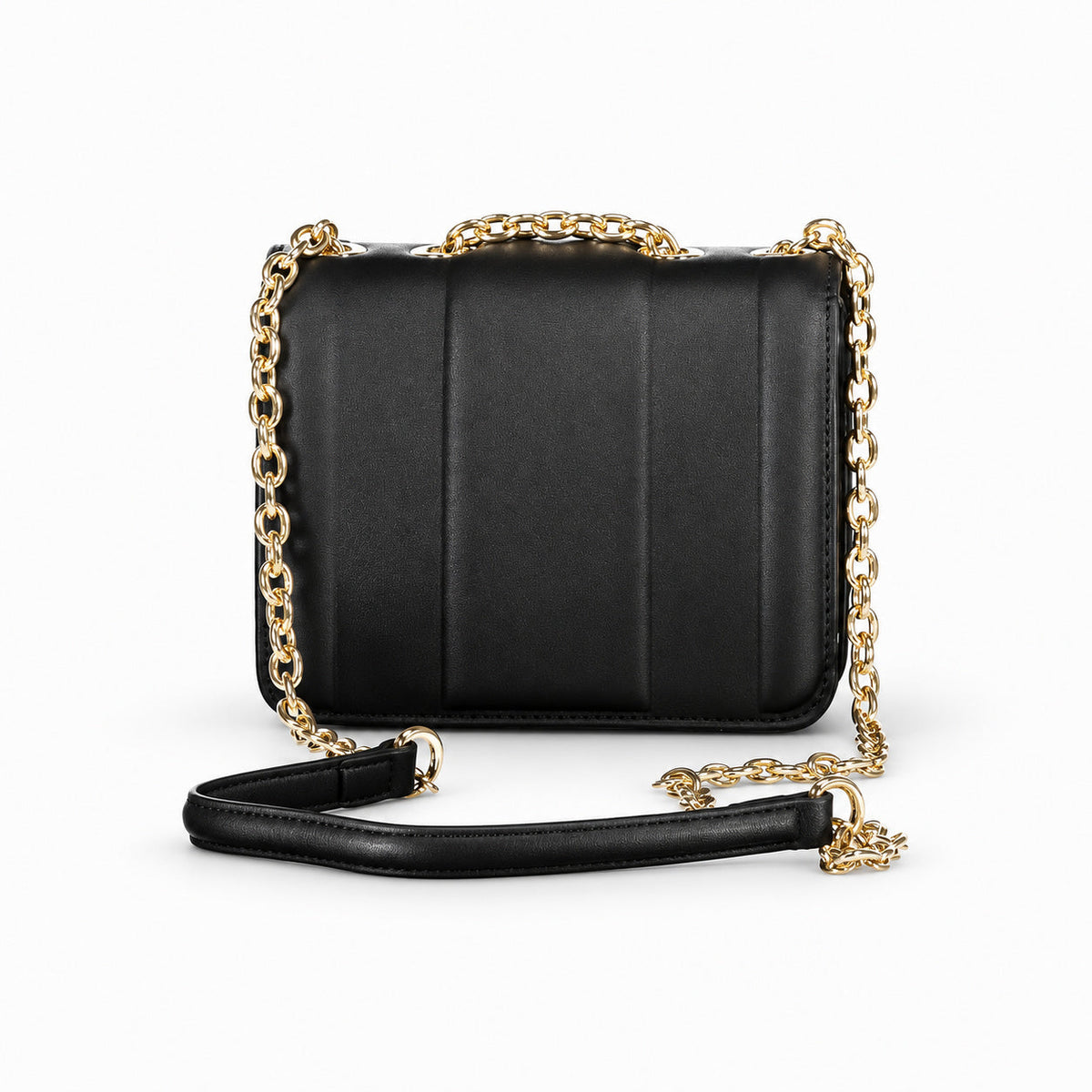 Women's crossbody bag Mario Valentino Brass VBS8G610 back view