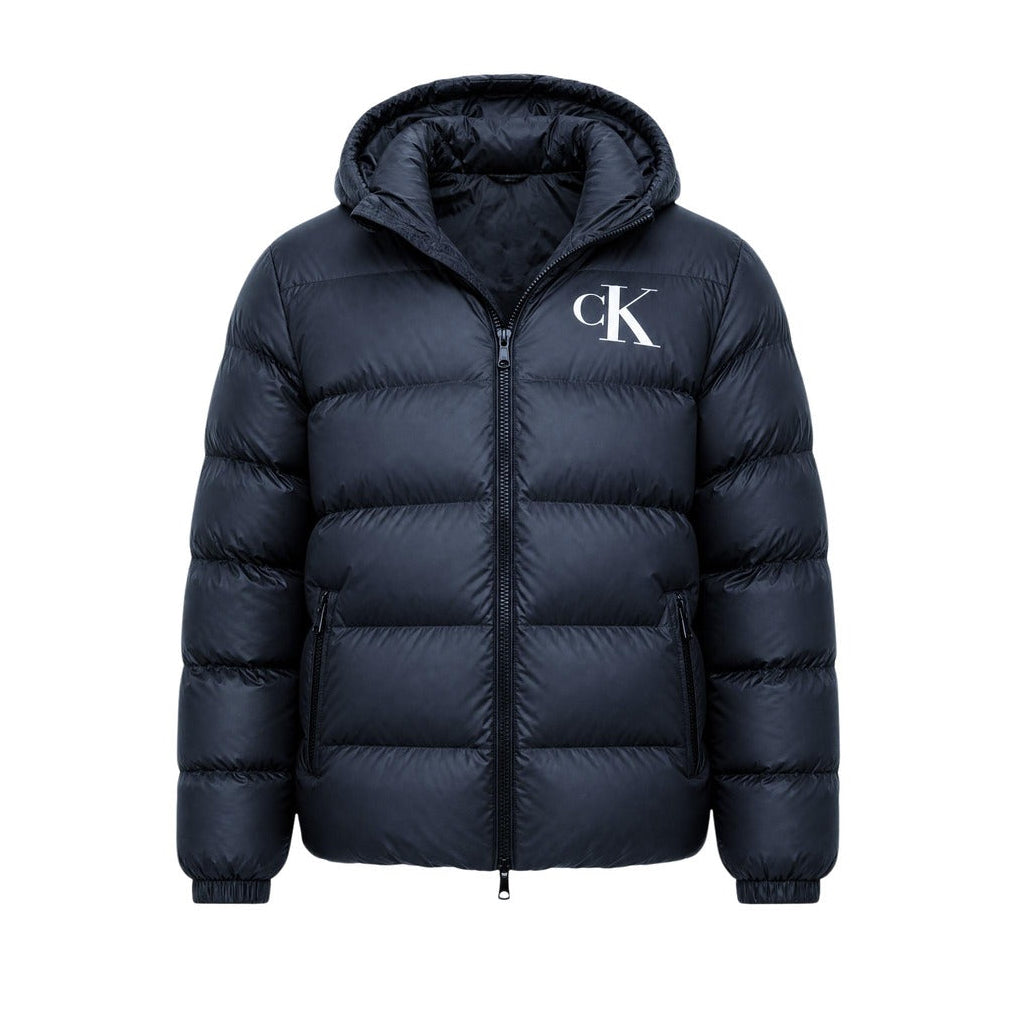 Мъжко синьо яке Calvin Klein Jeans Men Jacket LV04RD513G CEF Front View