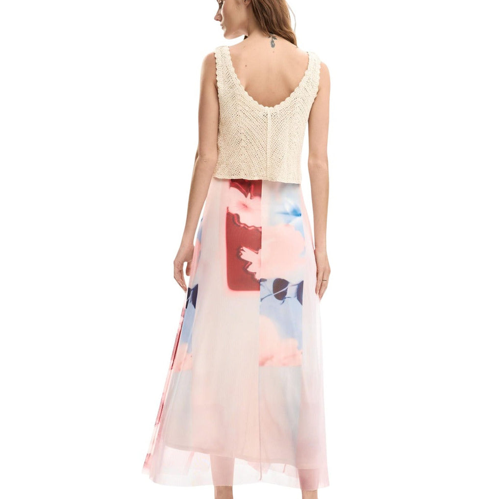 Дамска рокля Desigual women’s dress 26SWVK31 3049 Back view
