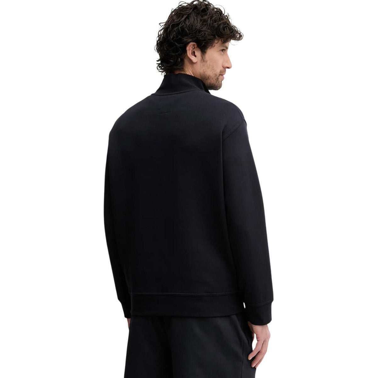 Мъжки черен суичър Armani Exchange Men Sweatshirt XM000370 AF10818 UC001 Back View