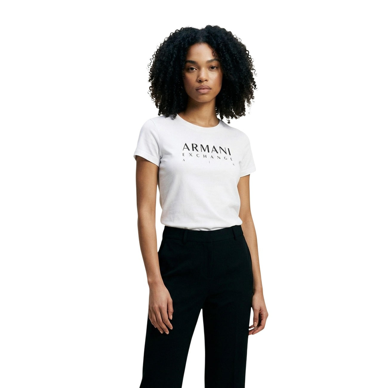 Дамска тениска Armani Exchange Women T-shirt XW002345 AF10356 U0002 Front View