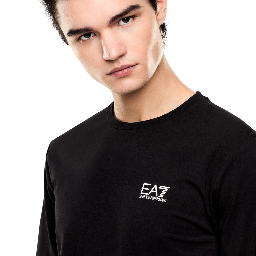 Мъжка тениска с дълъг ръкав EA7 Emporio Armani Men T-shirt 8NPT28 PJVQZ 1200 Close-Up