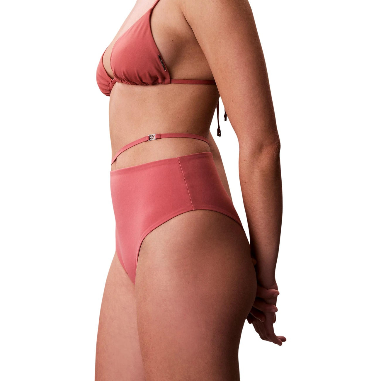 Дамски бански долно Calvin Klein Swimwear Bottom LV00Q61125 VCC Side View