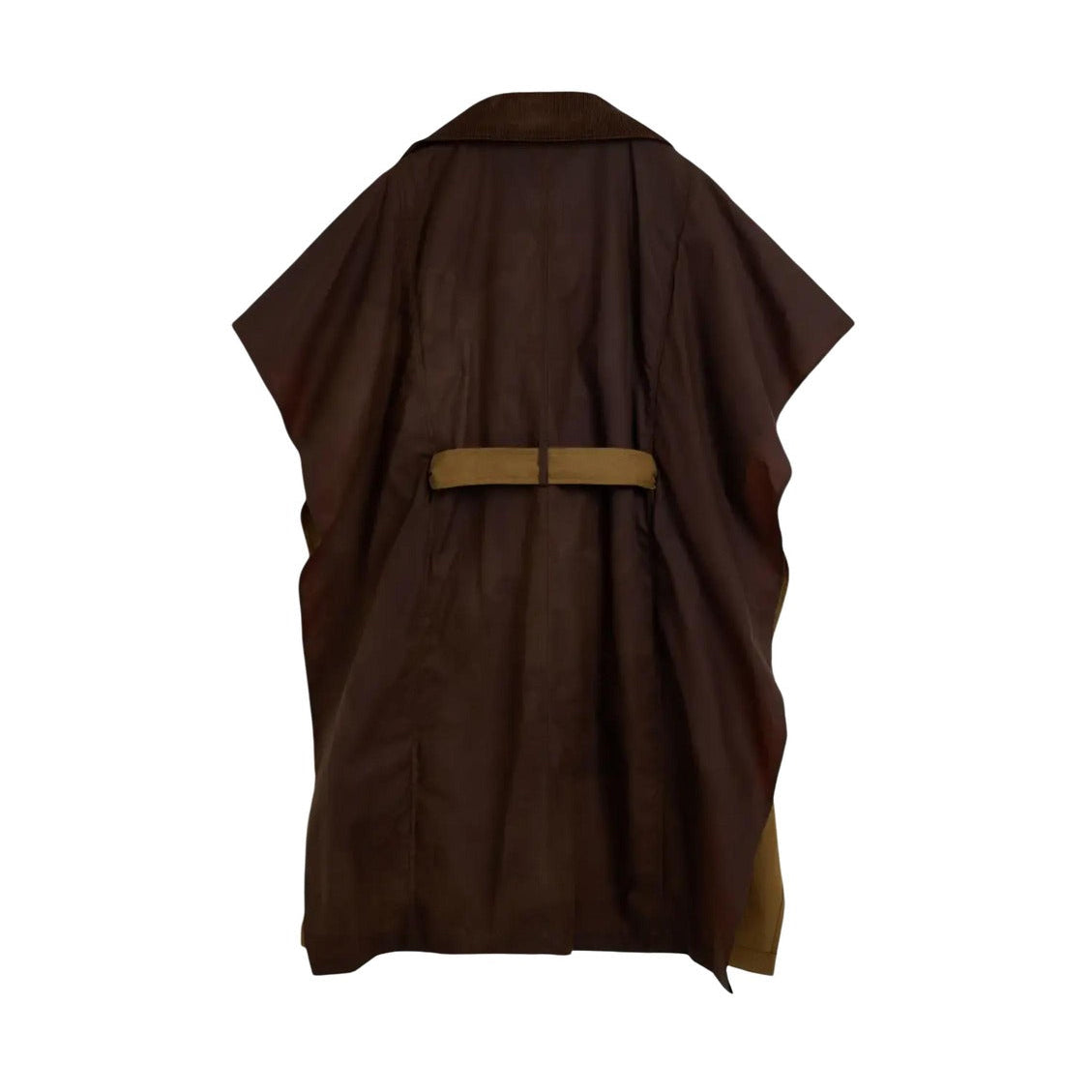 Дамско пончо тренчкот Desigual Women Poncho Trench Coat 26WAIA23 6000 Back View