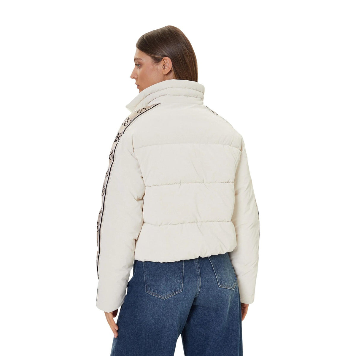 Дамско бяло яке Guess Women Jacket V5BL11WGYC2 G6K5 Back View