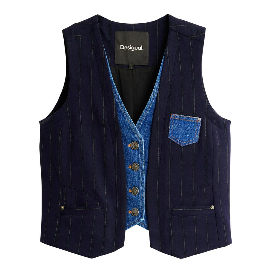 Дамски елек Desigual women’s gilet 26WWEW15 5032 Top view 