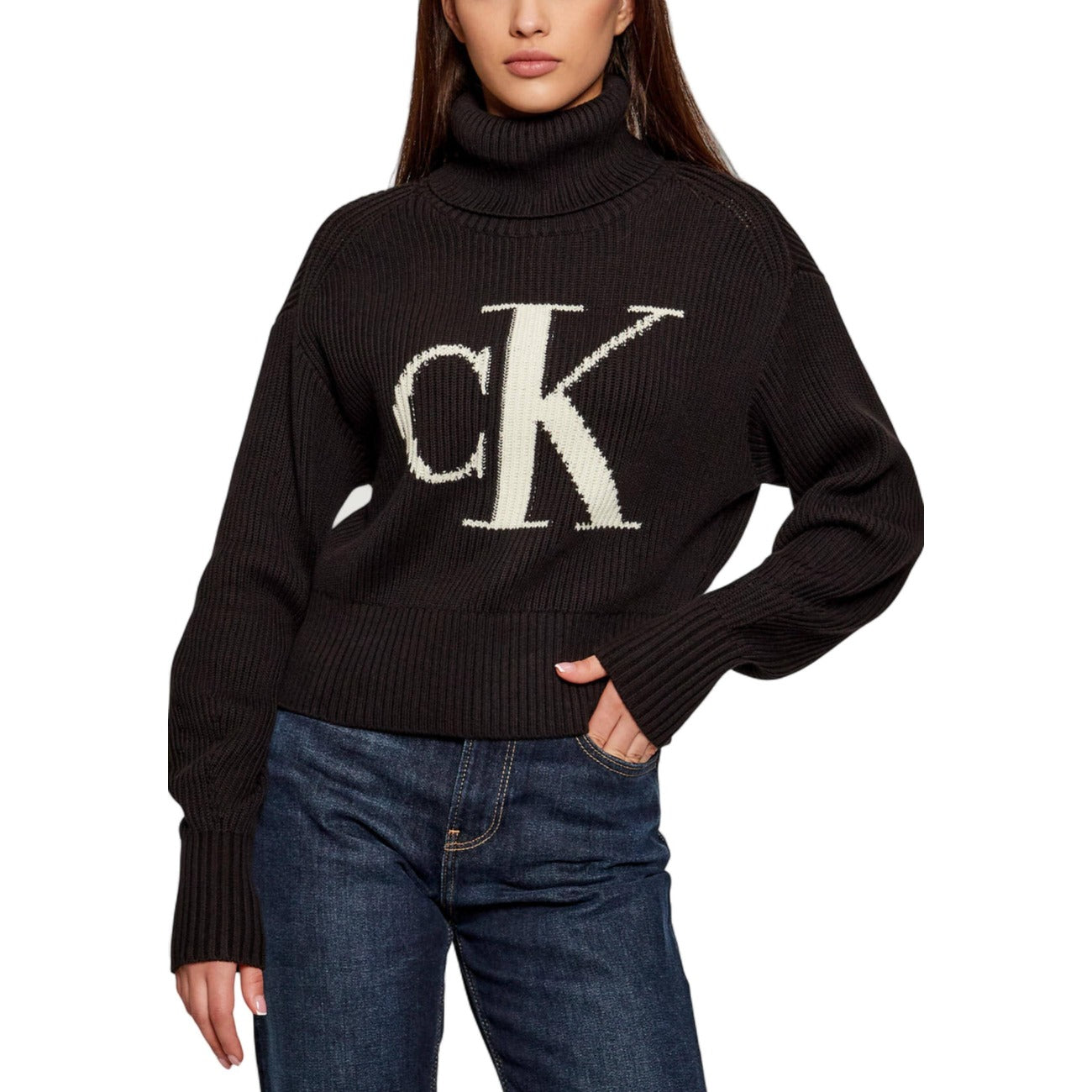 Дамски пуловер Calvin Klein Jeans Women Sweater LV047D349G Front View