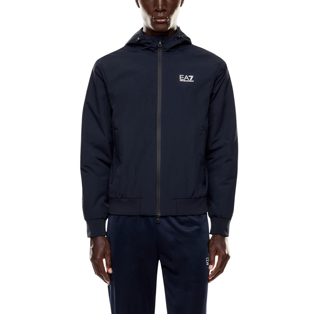 Мъжко синьо яке EA7 Emporio Armani Men Jacket 8NPB21 PNFZZ 1562 Front View