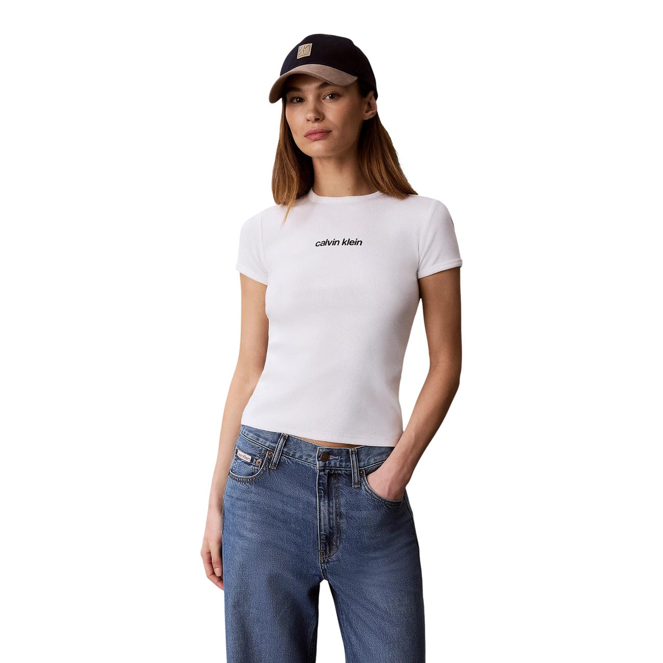 Дамска тениска Calvin Klein Jeans Women T-shirt LV047G816G YAF Front View