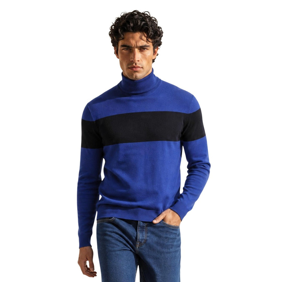 Мъжки пуловер Armani Exchange men’s sweater XM002987 AF26379 MB036 front view 