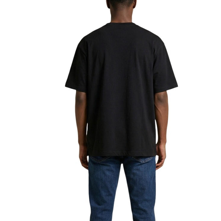 Мъжка черна тениска Boss Men T-shirt 50562120 001 Back View