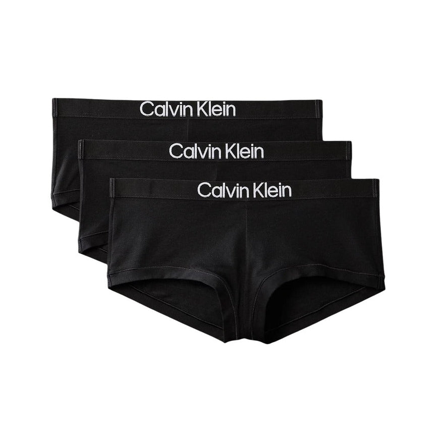 Дамски боксерки Calvin Klein Women 3-Pack Boy Shorts LV00QD5399 UB1 Front View