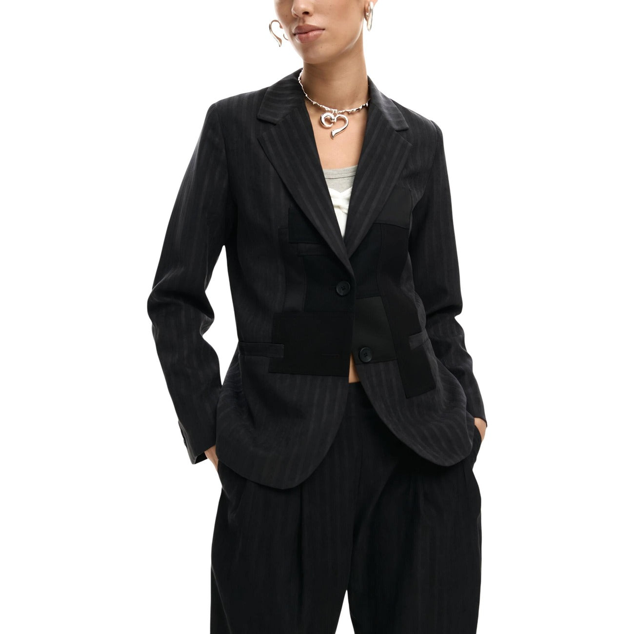 Дамско сако Desigual Women Blazer 26SWEW242006 Front View