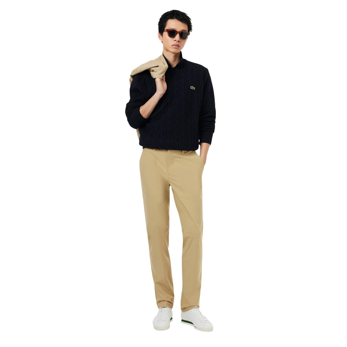 Мъжки пуловер Lacoste Men Sweater AH2924 166 Front View