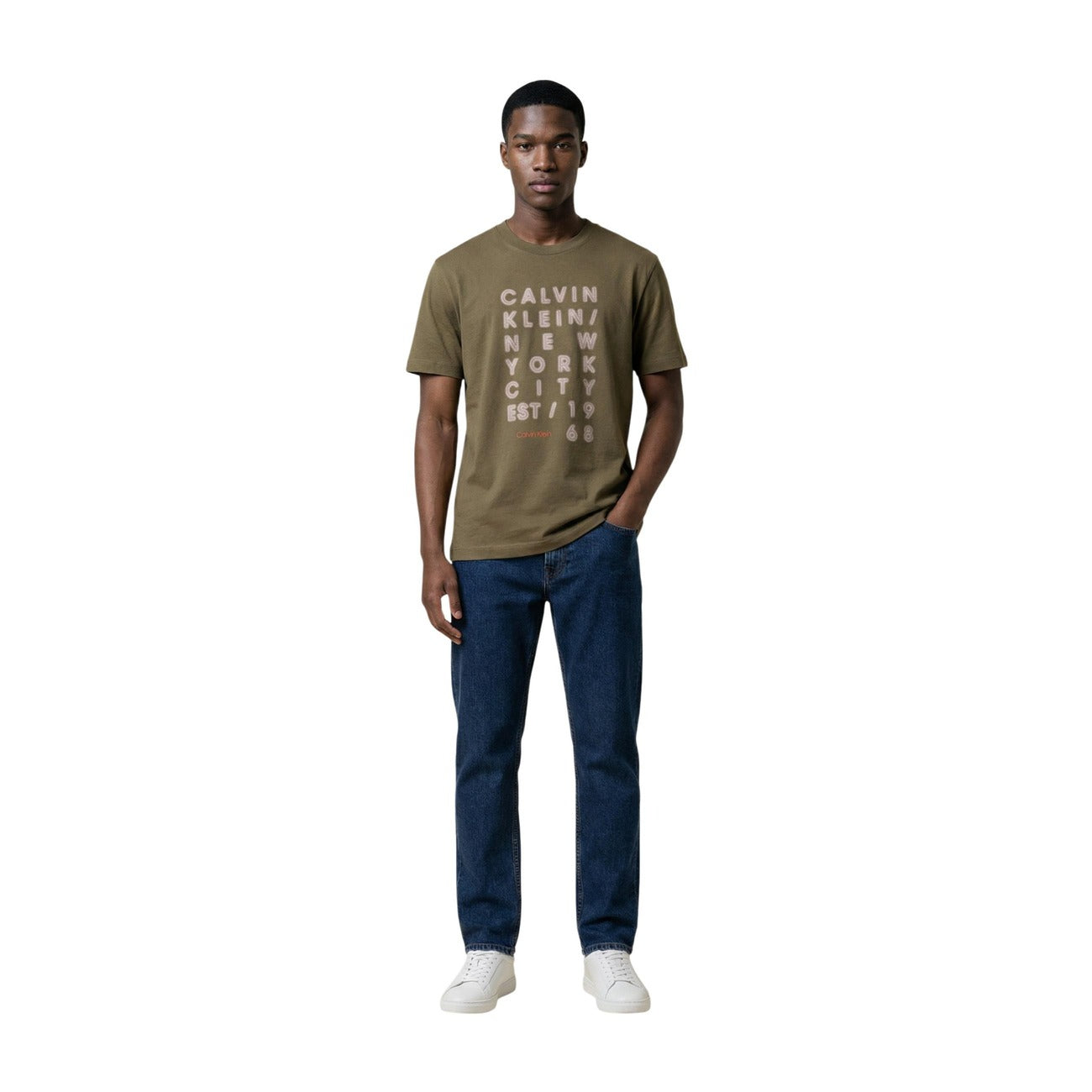 Мъжка тениска Calvin Klein Men T-shirt LV04RF814G Front View