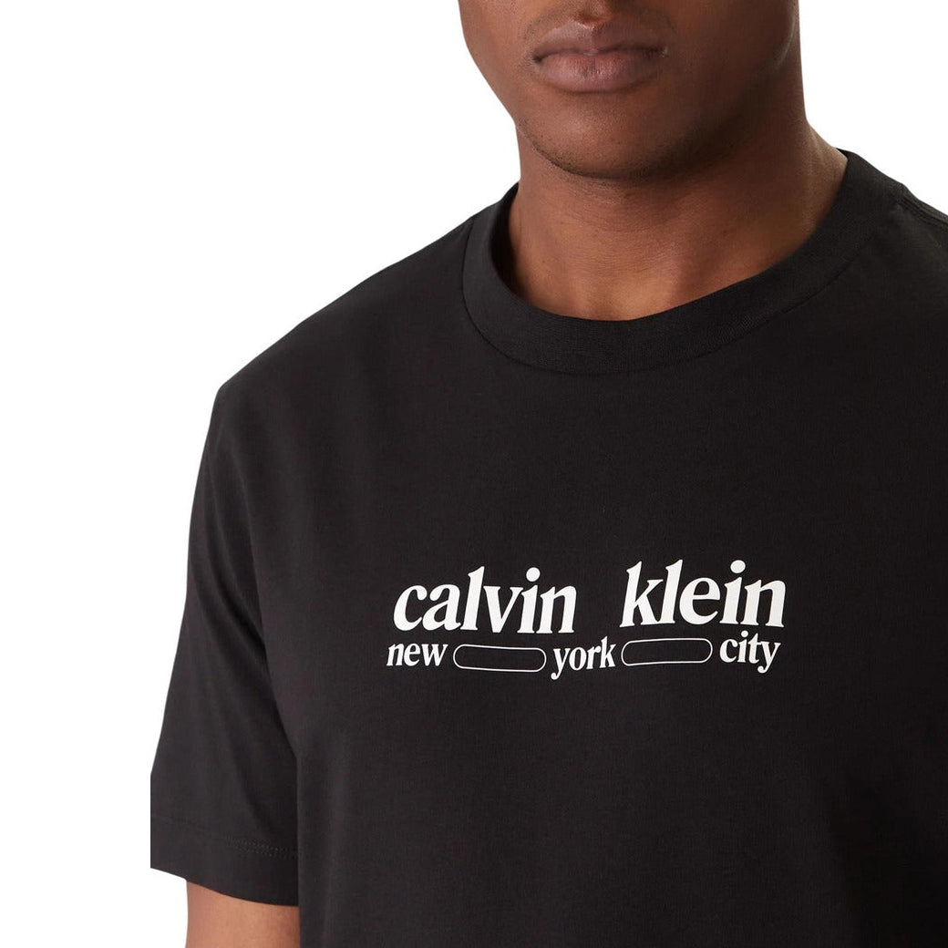 Мъжка тениска Calvin Klein Jeans Men T-shirt LV14RE813G UB1 Close-Up