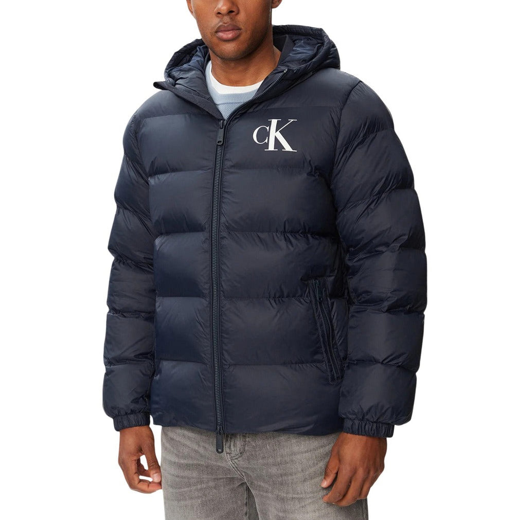 Мъжко синьо яке Calvin Klein Jeans Men Jacket LV04RD513G CEF Front View
