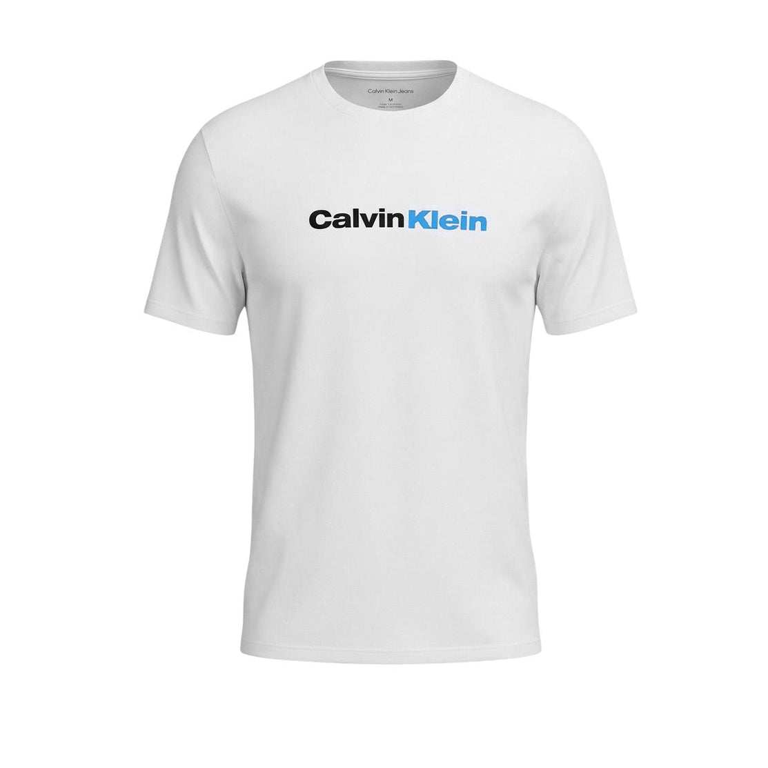 Мъжка бяла тениска Calvin Klein Jeans Men T-shirt LV04RF808G YAF Front View