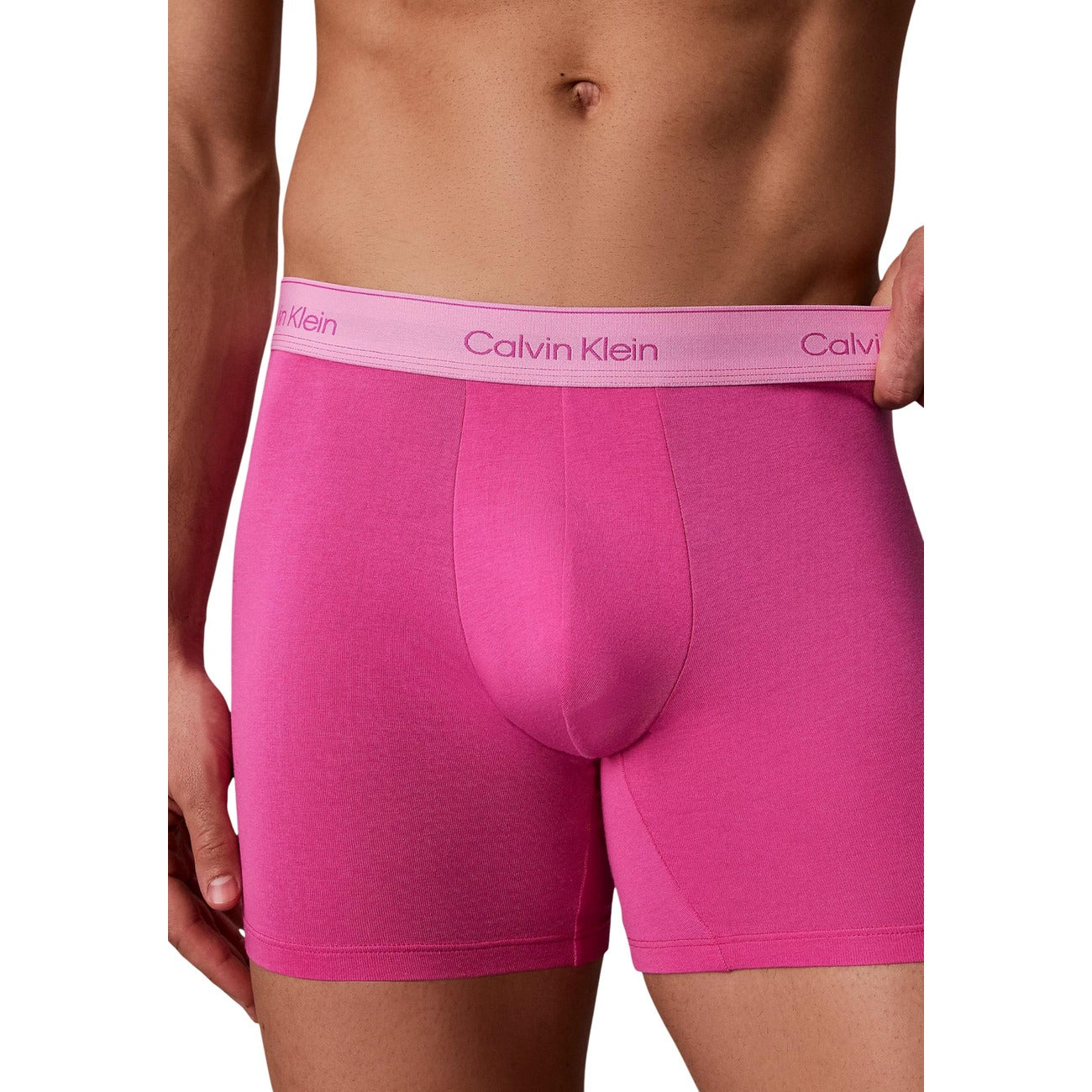 Мъжки боксерки Calvin Klein Men 5-pack Boxers LV00NB4551 4WI Close-Up