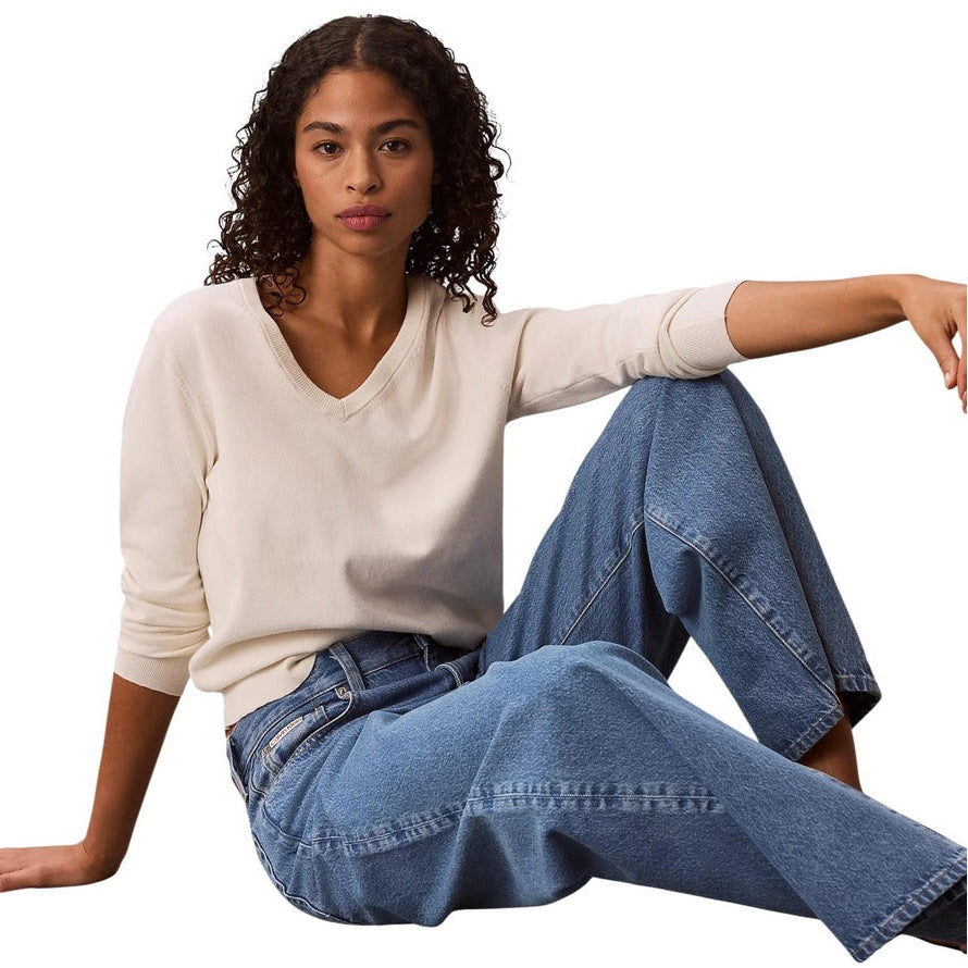 Дамски дънки Calvin Klein women’s jeans  LV047G906G YRC Model view