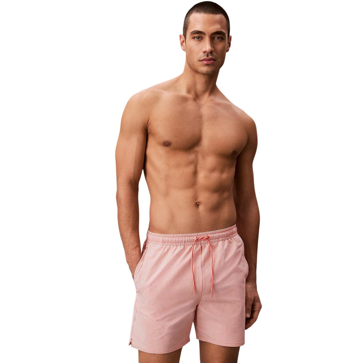 Мъжки бански Calvin Klein Jeans Men Swimwear LV00N61040 3TP Front View