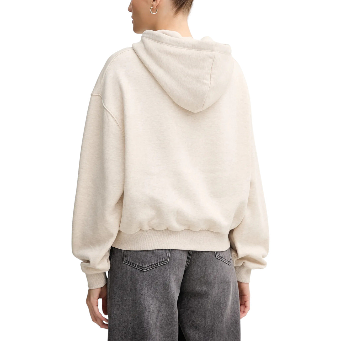 Дамско бежово худи Tommy Hilfiger Women Hoodie WW0WW47459 Back View
