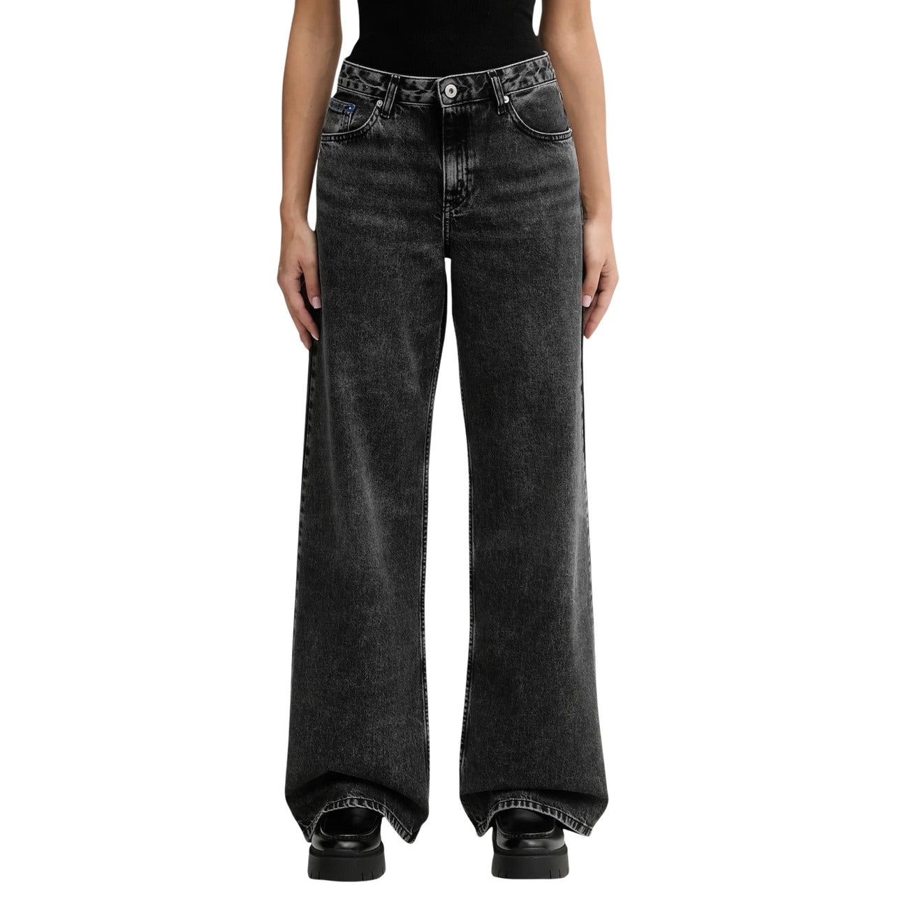 Дамски дънки Karl Lagerfeld Jeans Women Jeans B1W10060 1BJ Front View