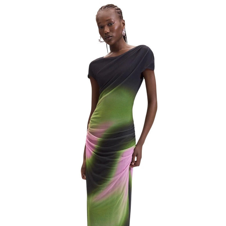 Дамска рокля Desigual women’s dress 26WWVK32 2000 front view 