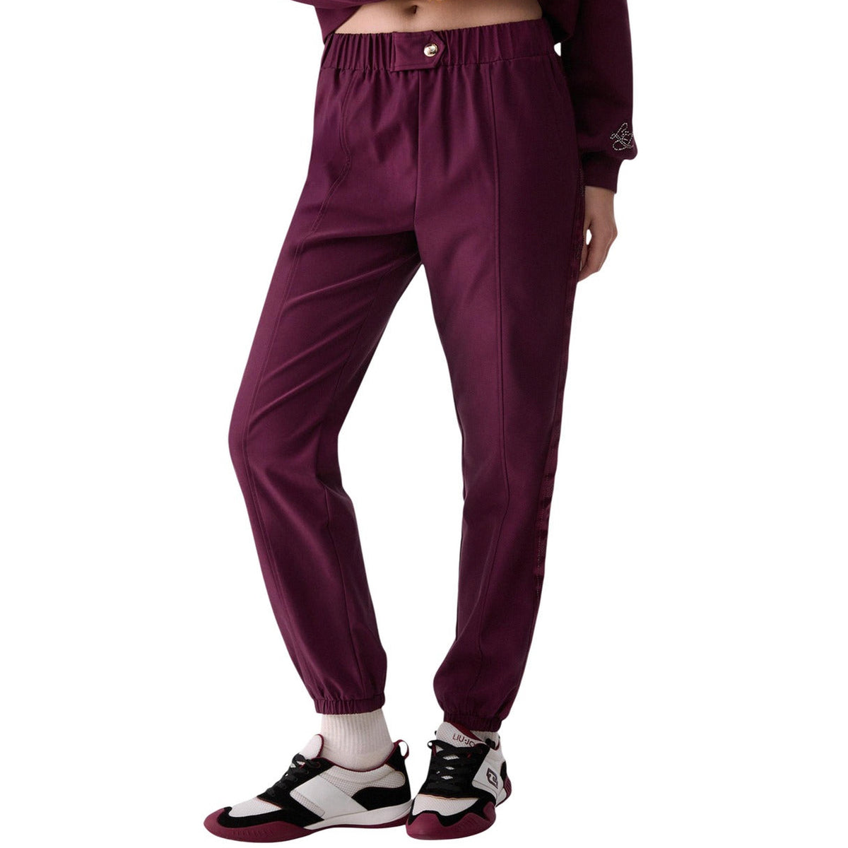 Дамски панталон Liu Jo women’s trousers TF6267T700A917 18XXS Front view 