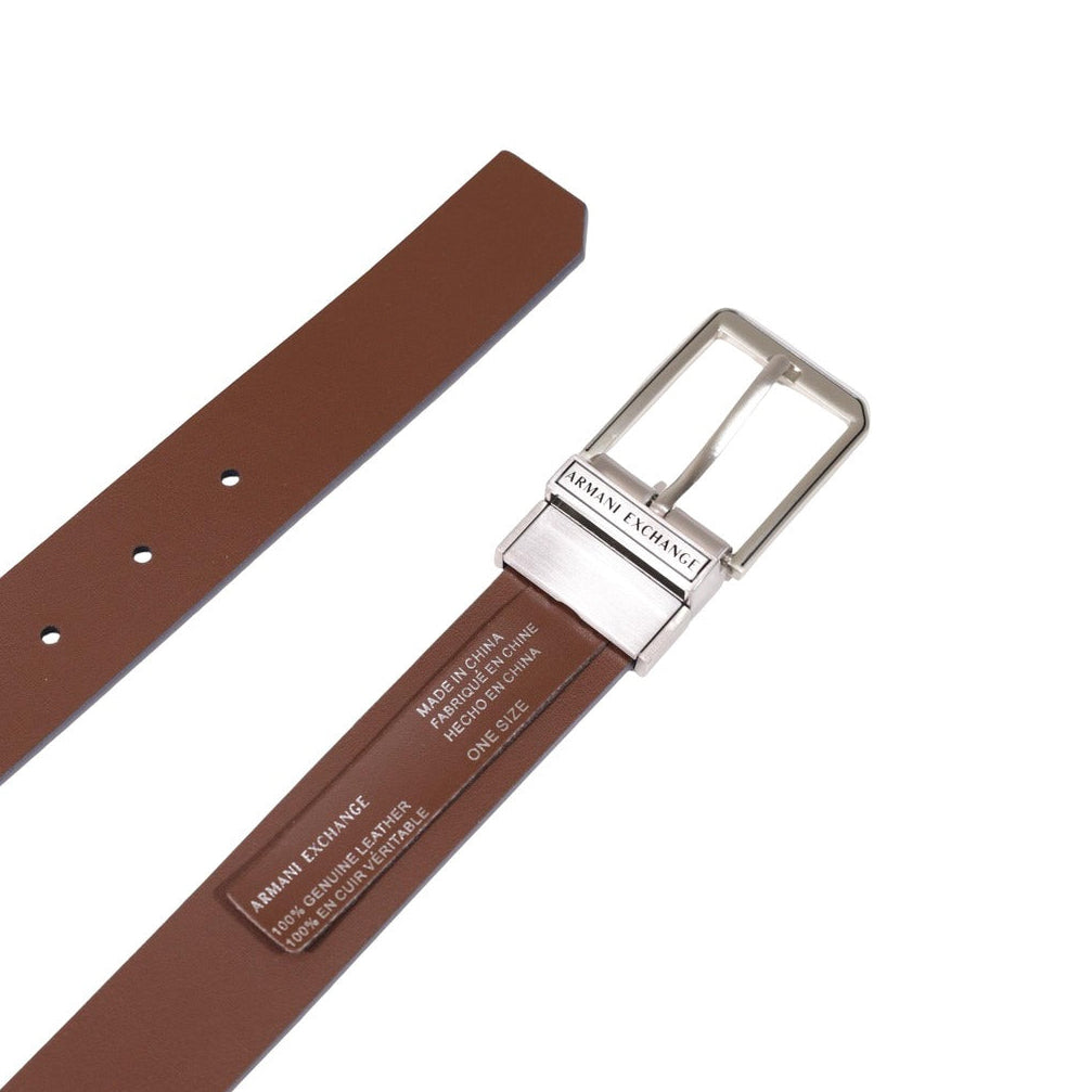 Мъжки колан Armani Exchange Men Reversible Belt XM003188 AF26723 Top View