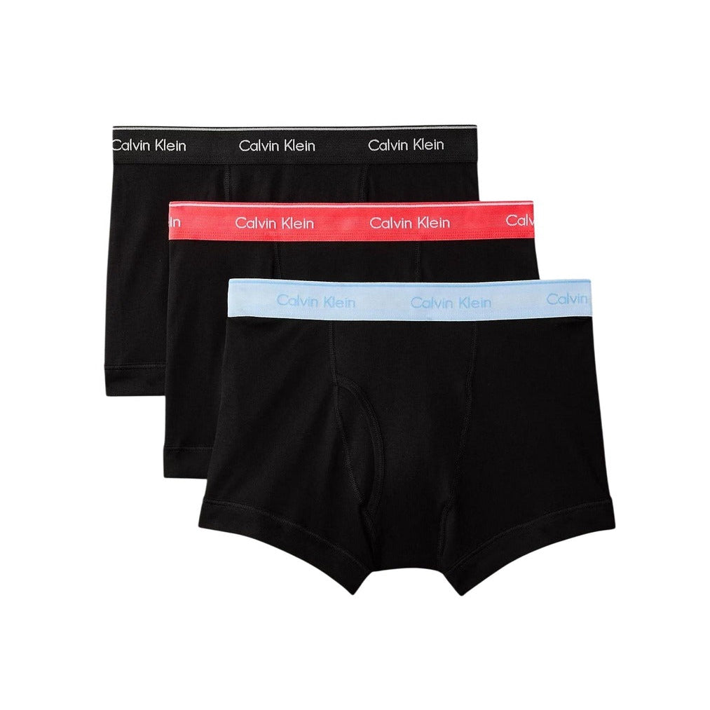 Мъжки боксерки Calvin Klein 3-pack Boxers LV000NB4002 3RX Front View