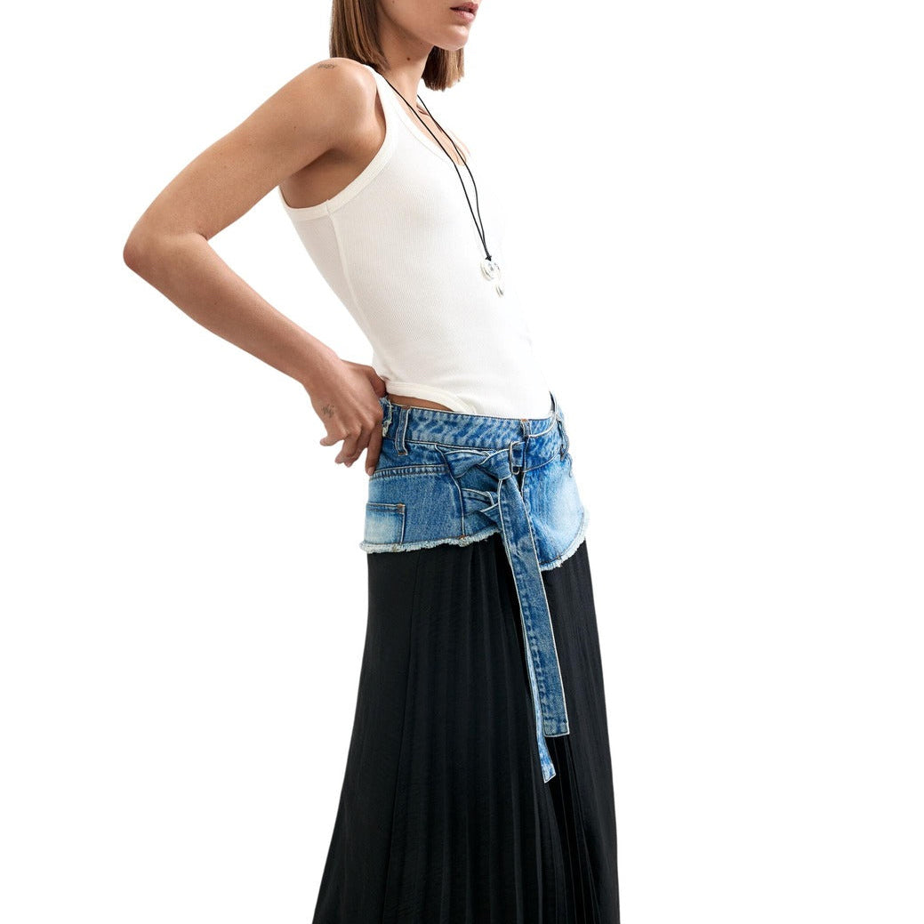 Дамска пола Desigual women’s skirt  26WWFD01 5053 Side view 