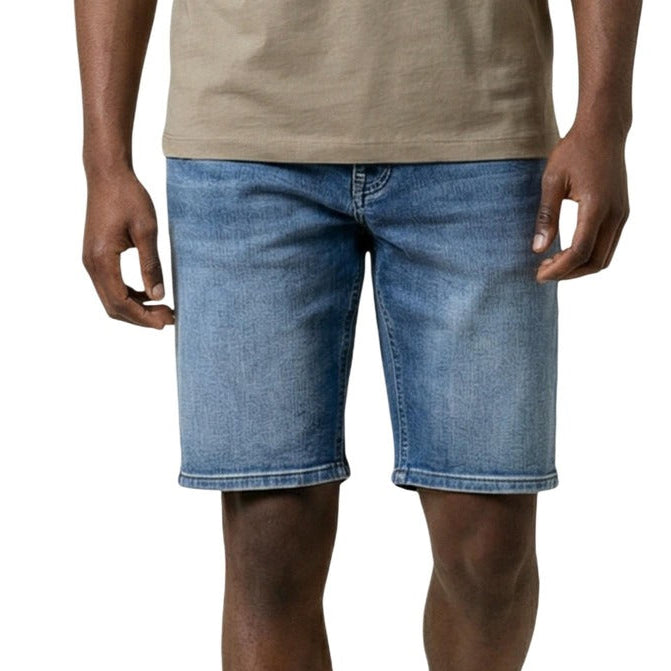 Мъжки къси дънки Replay Men Denim Shorts M1072D.000.261 C42 Front View