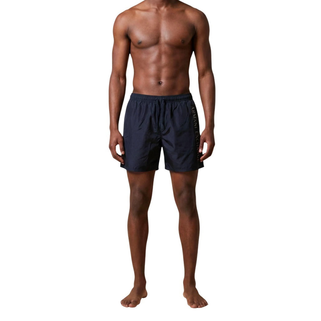 Мъжки сини бански Armani Exchange Men Swimwear XM000832 AF22573 UB101 Front View