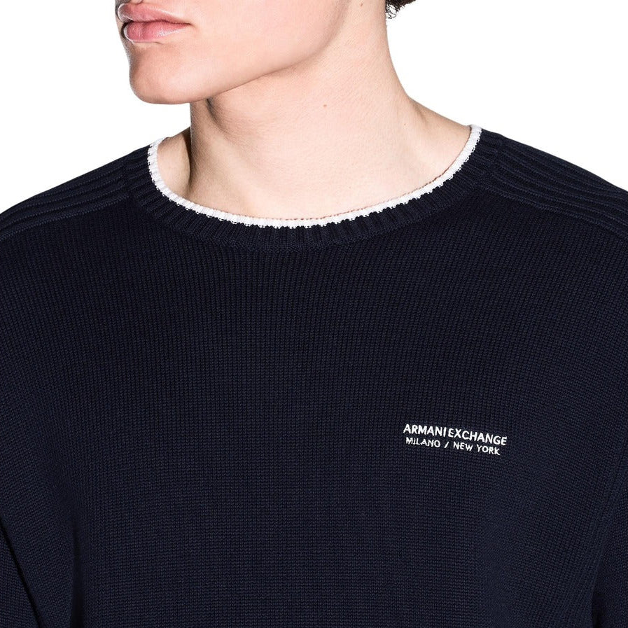 Мъжки пуловер Armani Exchange men’s sweater XM003009 AF28775 UB101 Close-up 