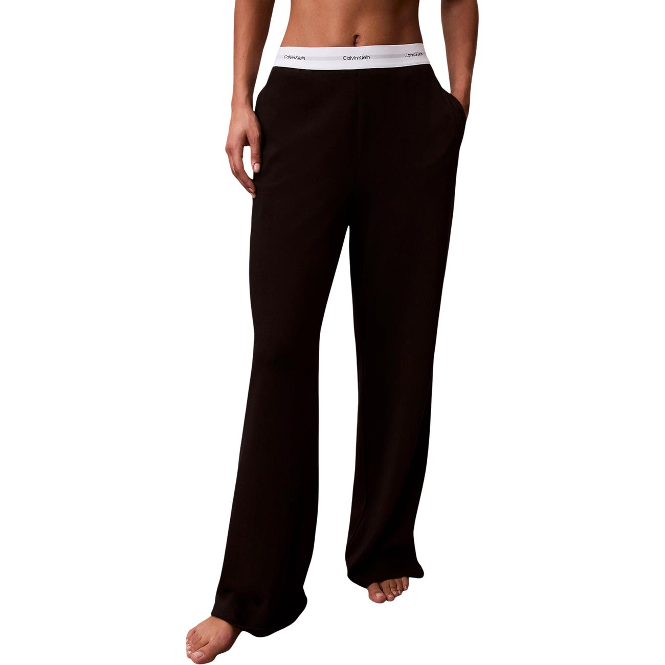 Дамско долнище Calvin Klein Women Loungewear Sweatpants QS7518 UB1 Front View